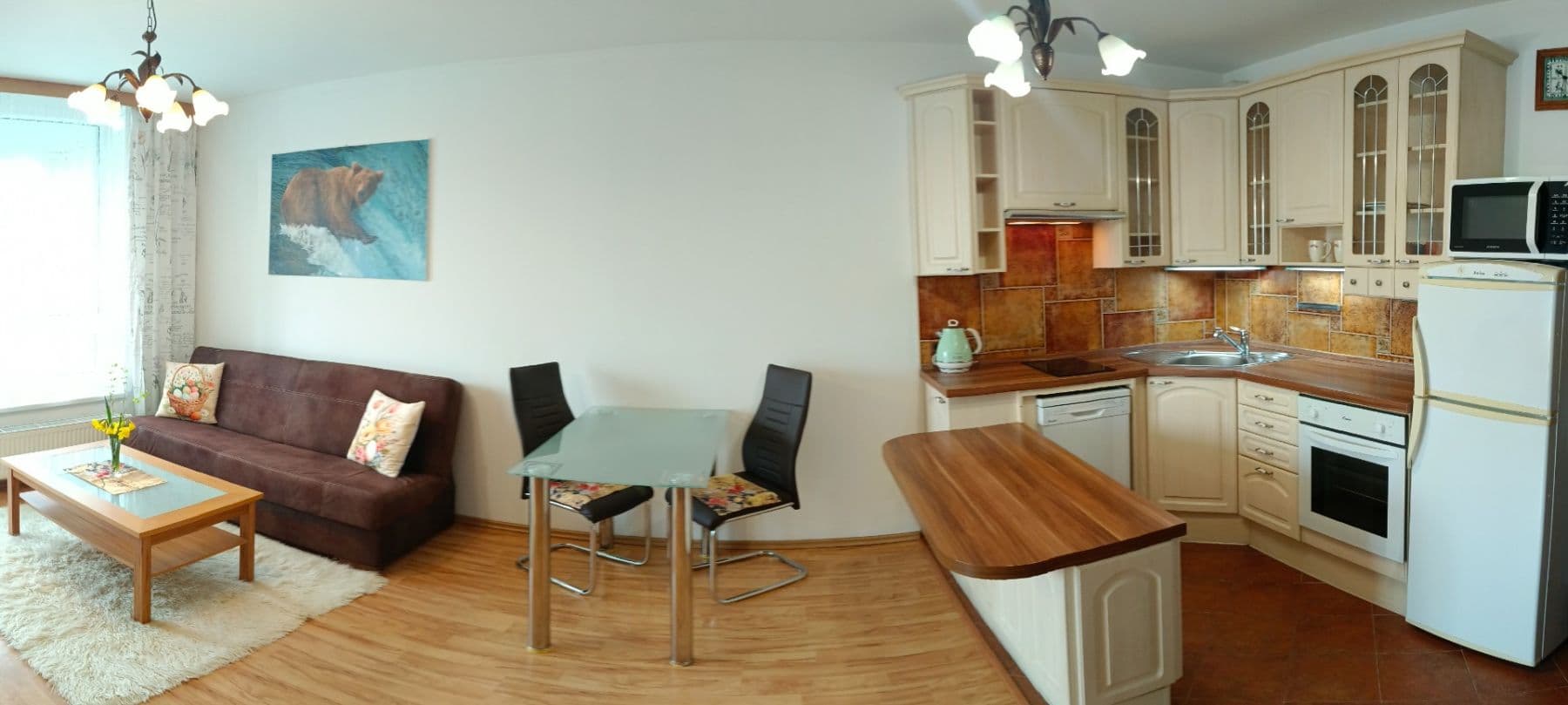 1 bedroom with open-plan kitchen flat to rent, 60 m², Svitákova, Prague, Prague 1 bedroom with open-plan kitchen flat to rent, 60 m², Svitákova, Prague, Prague