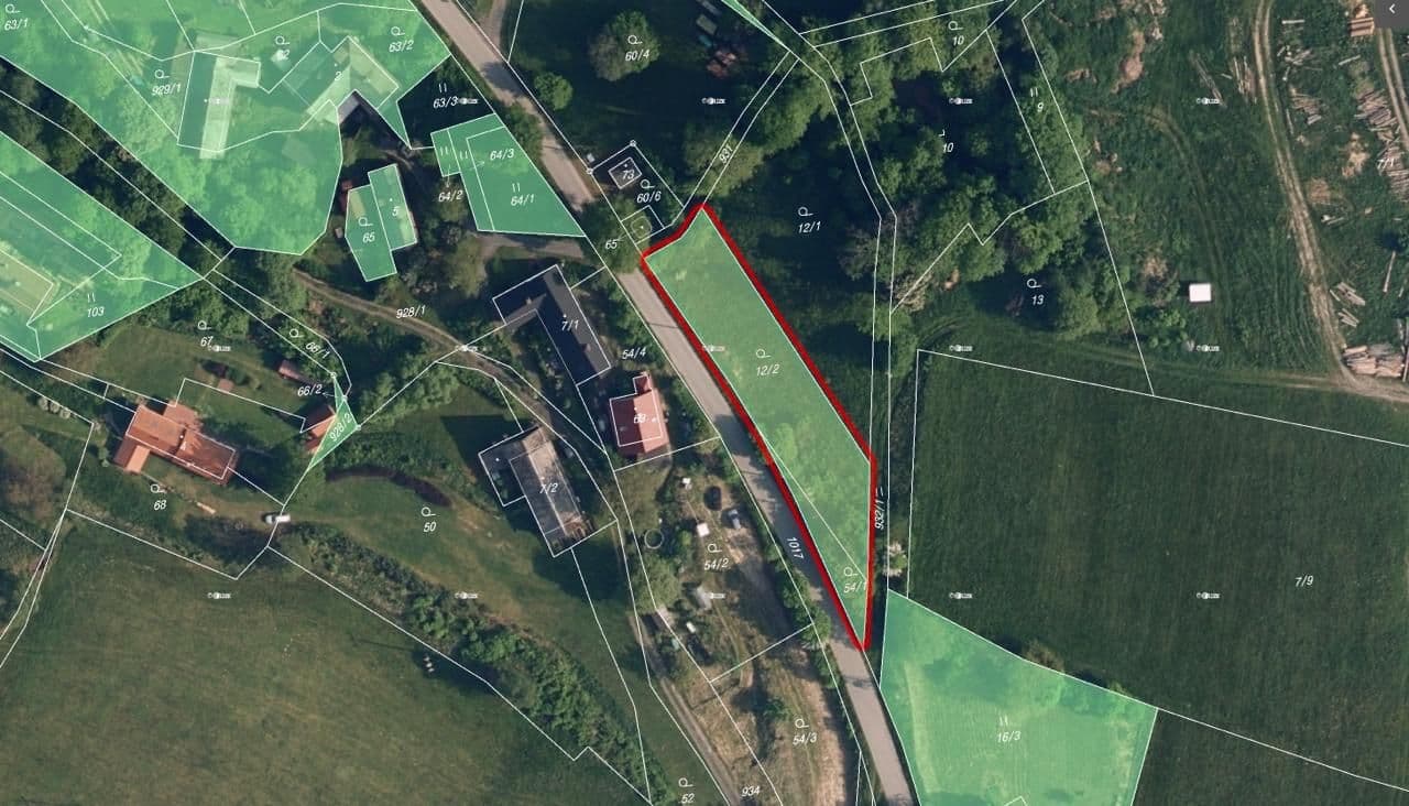 plot for sale, 1,167 m², Cetenov, Liberecký Region plot for sale, 1,167 m², Cetenov, Liberecký Region