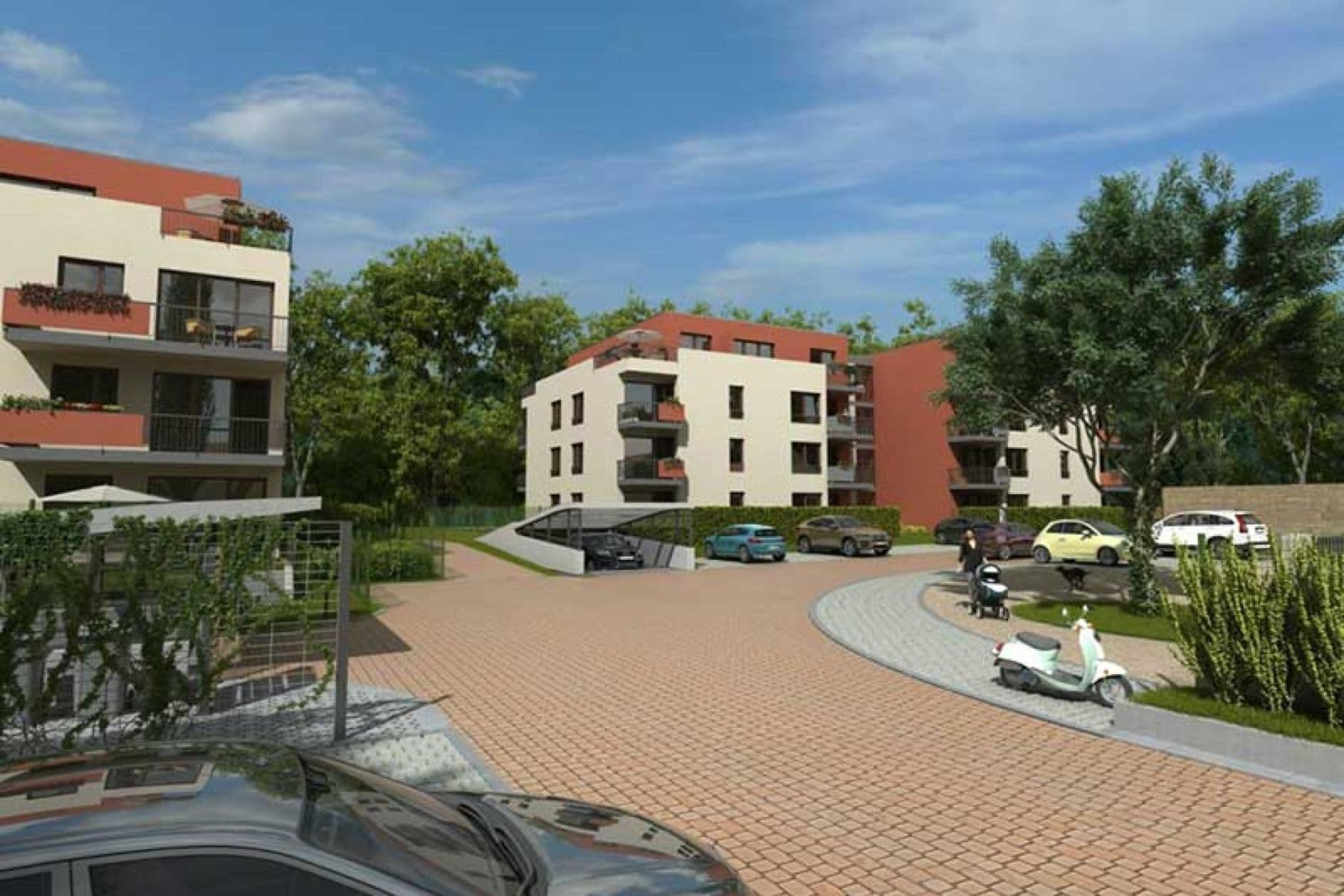 1 bedroom with open-plan kitchen flat to rent, 59 m², Hálův statek, Prague, Prague 1 bedroom with open-plan kitchen flat to rent, 59 m², Hálův statek, Prague, Prague