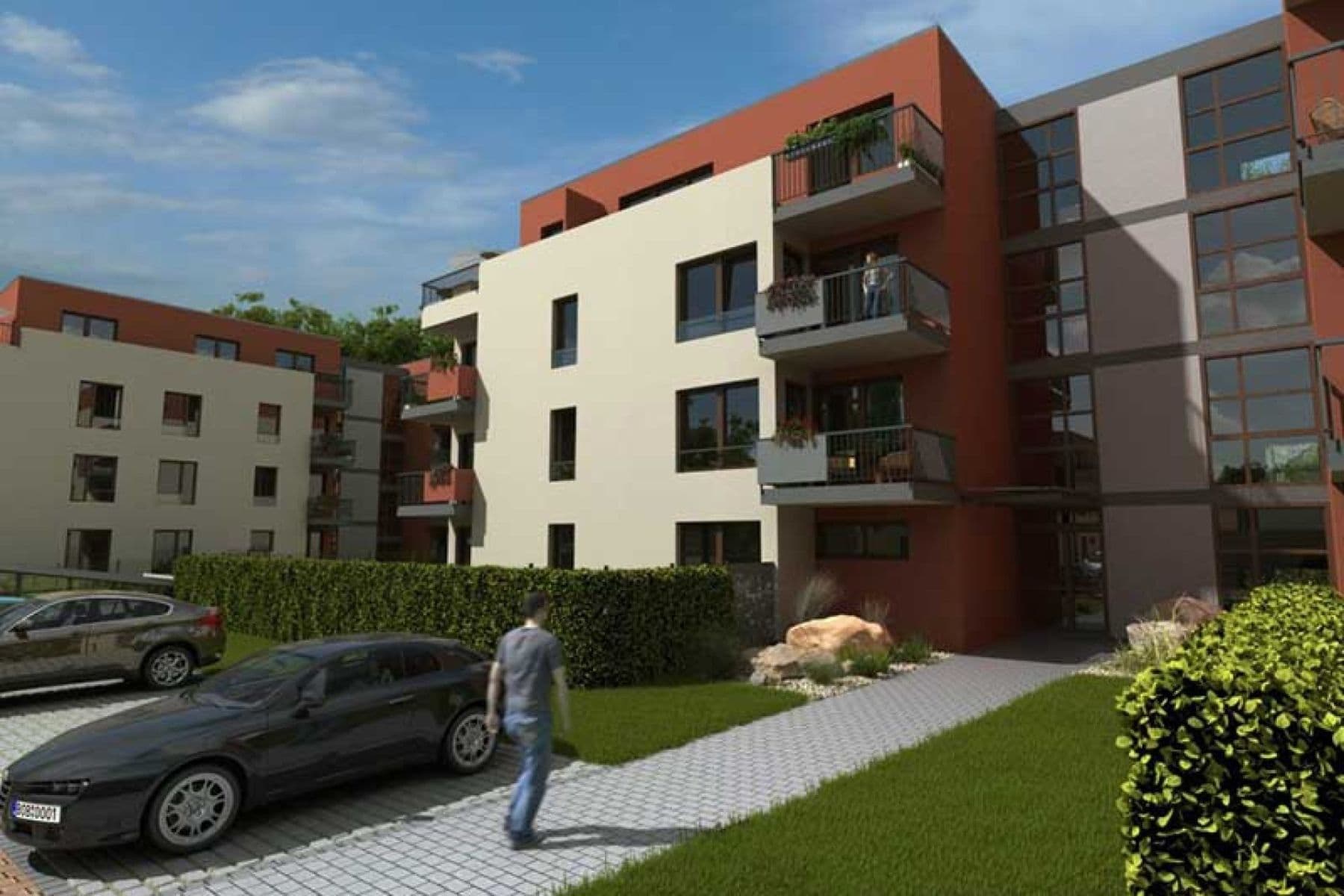 1 bedroom with open-plan kitchen flat to rent, 59 m², Hálův statek, Prague, Prague 1 bedroom with open-plan kitchen flat to rent, 59 m², Hálův statek, Prague, Prague