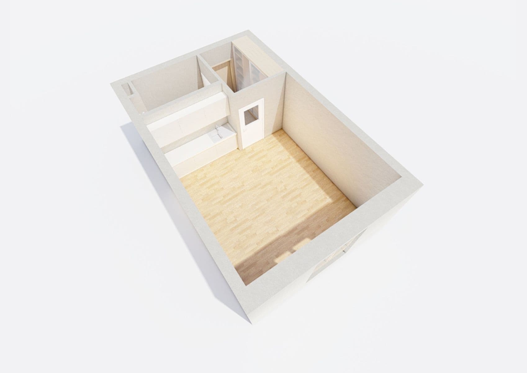 Studio flat to rent, 31 m², Jaroslava Foglara, Prague, Prague Studio flat to rent, 31 m², Jaroslava Foglara, Prague, Prague