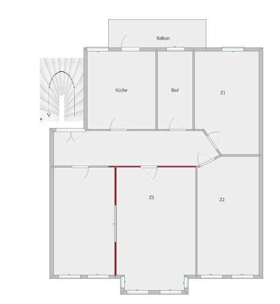 4 bedroom flat to rent, 140 m², Saarbrücken, Saarland 4 bedroom flat to rent, 140 m², Saarbrücken, Saarland