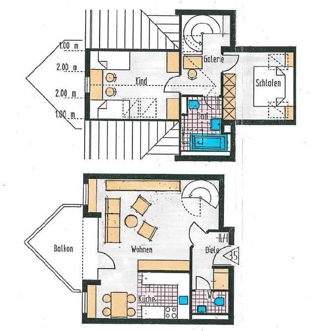 2 bedroom with open-plan kitchen flat for sale, 70 m², Fellbach, Baden-Württemberg 2 bedroom with open-plan kitchen flat for sale, 70 m², Fellbach, Baden-Württemberg