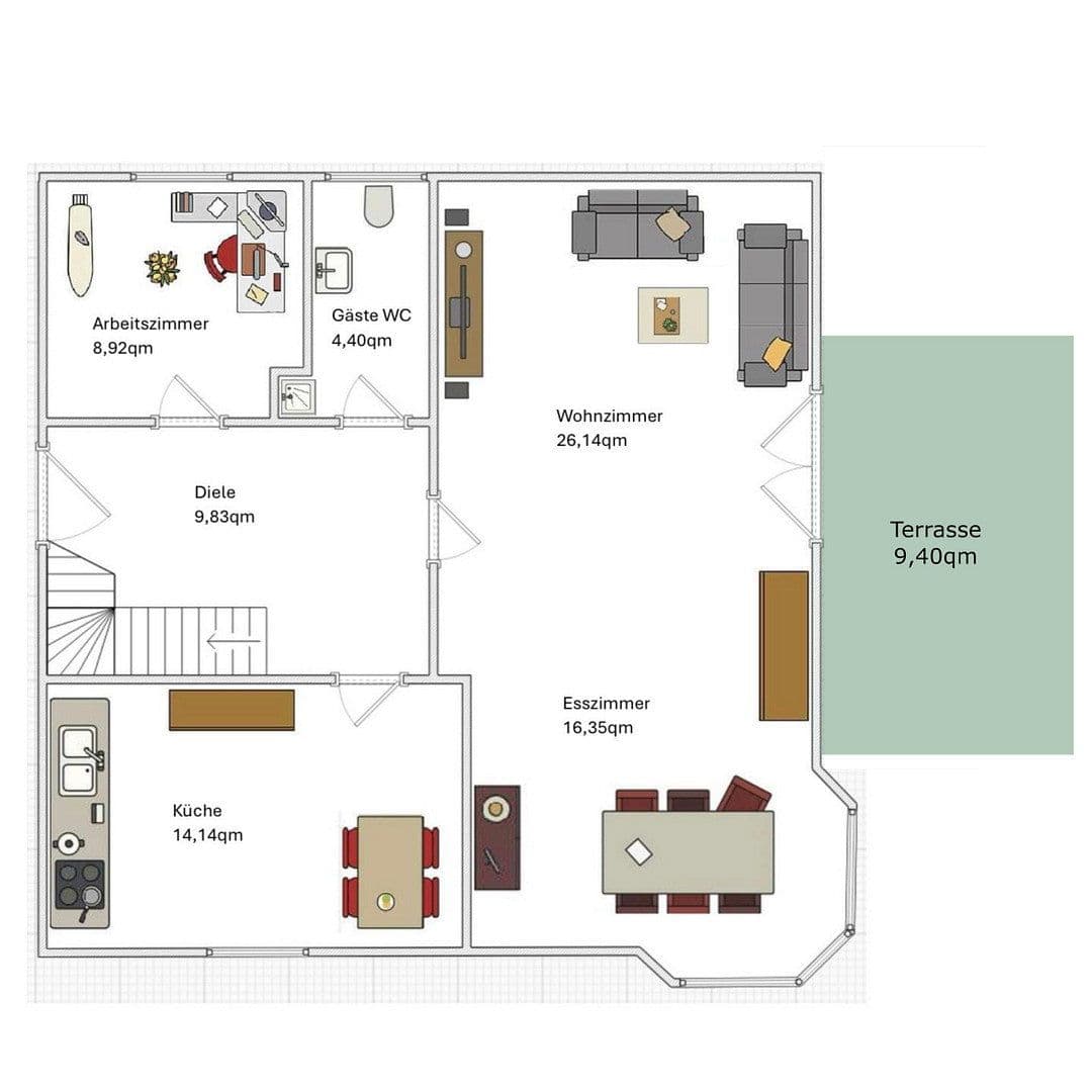 house for sale, 140 m², Achim, Lower Saxony house for sale, 140 m², Achim, Lower Saxony