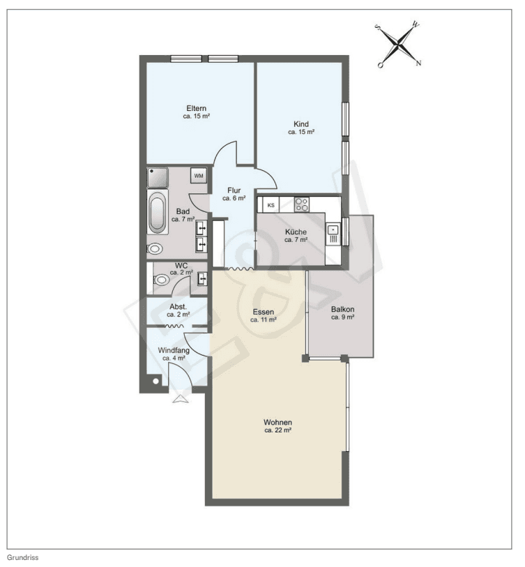 3 bedroom flat for sale, 98 m², Ziegelofenweg 3, Speyer, Rhineland-Palatinate 3 bedroom flat for sale, 98 m², Ziegelofenweg 3, Speyer, Rhineland-Palatinate