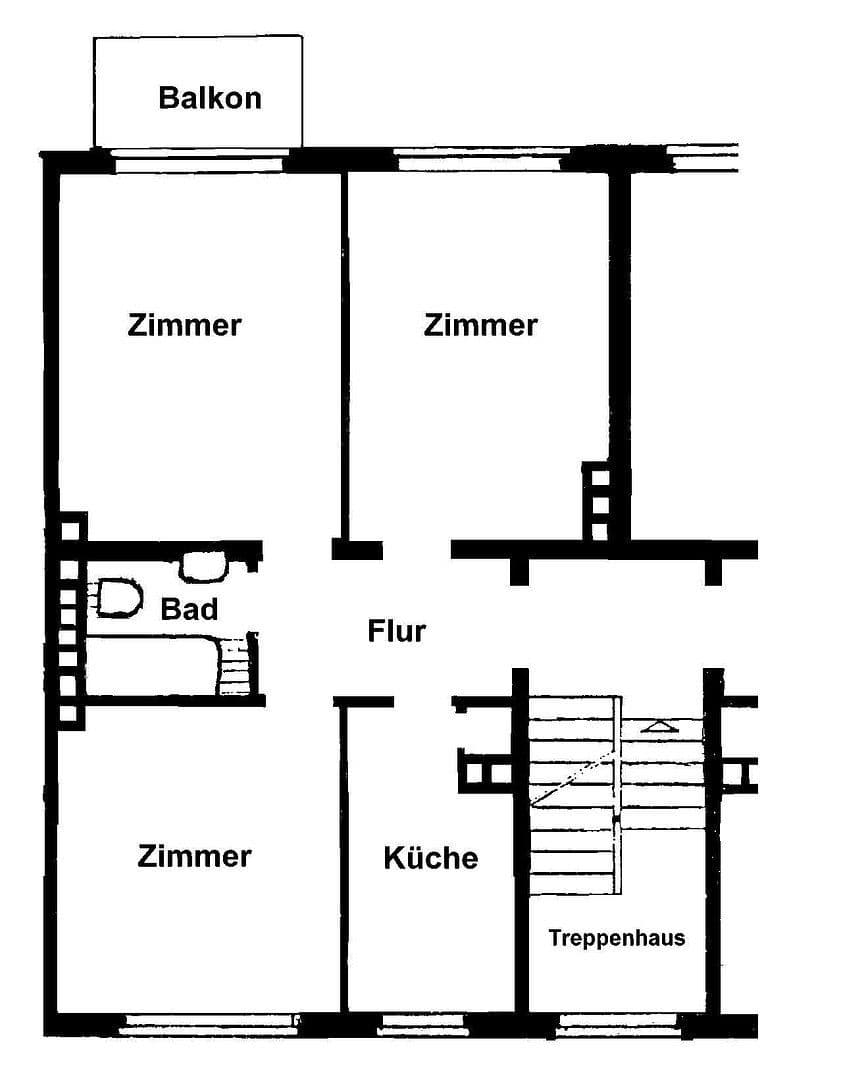 3 bedroom flat to rent, 64 m², Wilhelmshöher Allee 57, Kassel, Hesse 3 bedroom flat to rent, 64 m², Wilhelmshöher Allee 57, Kassel, Hesse