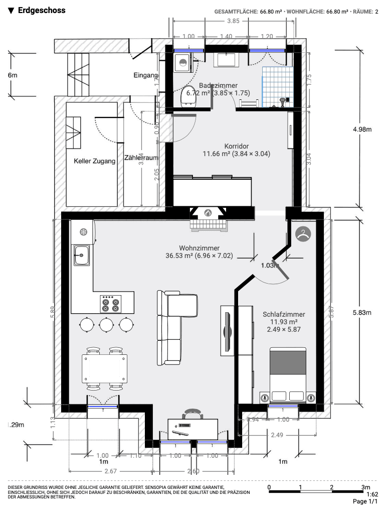 2 bedroom flat for sale, 67 m², Berlin Steglitz, Berlin 2 bedroom flat for sale, 67 m², Berlin Steglitz, Berlin