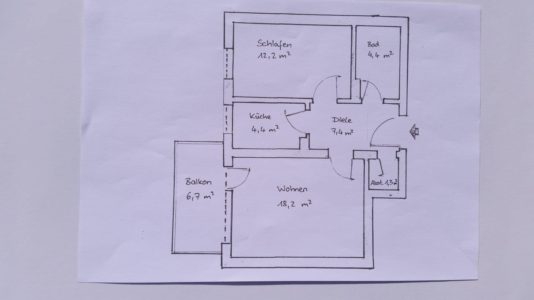 2 bedroom flat to rent, 50 m², Nürnberg, Bavaria 2 bedroom flat to rent, 50 m², Nürnberg, Bavaria