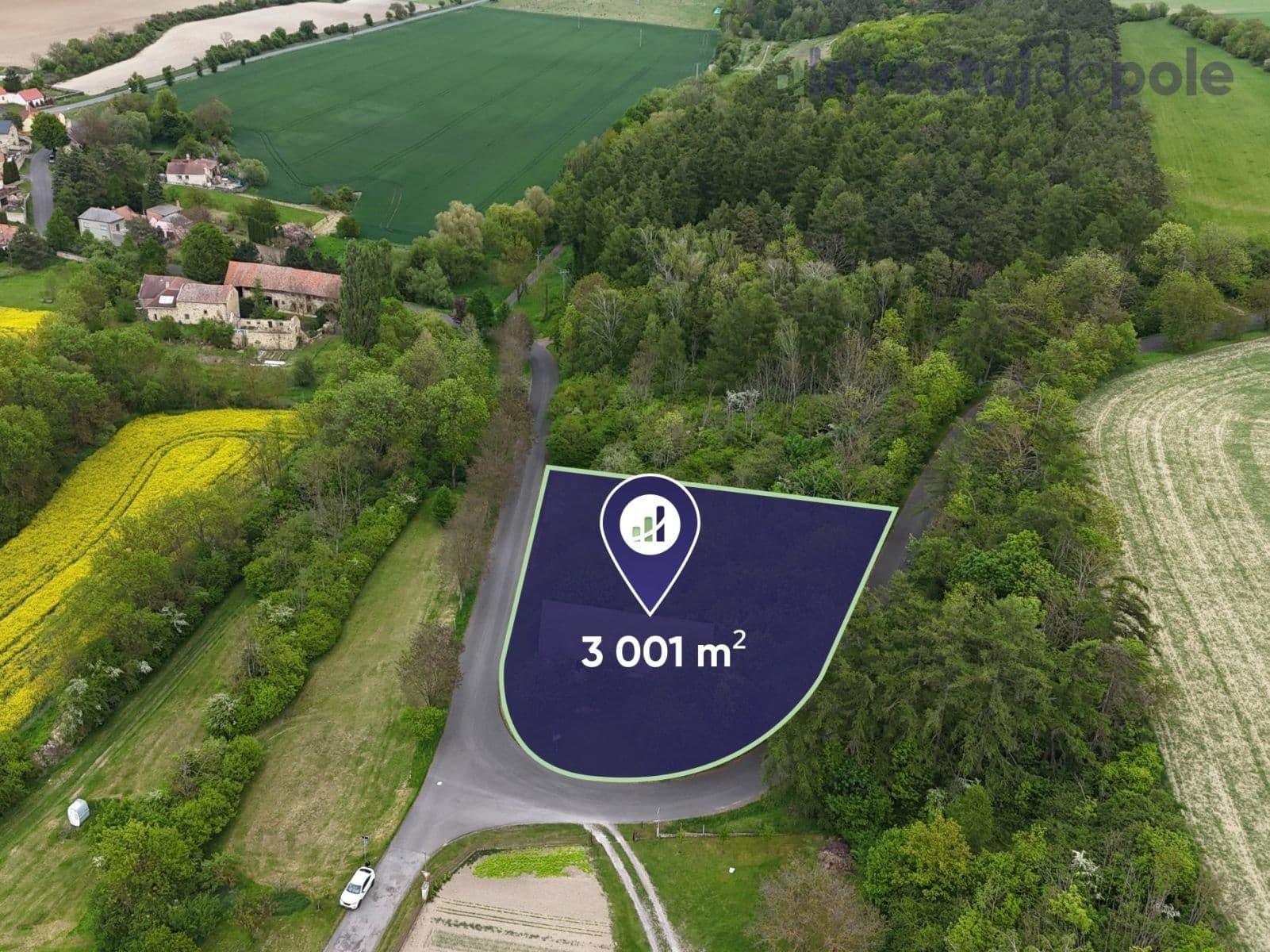 plot for sale, 3,001 m², Mšené-lázně, Ústecký Region plot for sale, 3,001 m², Mšené-lázně, Ústecký Region