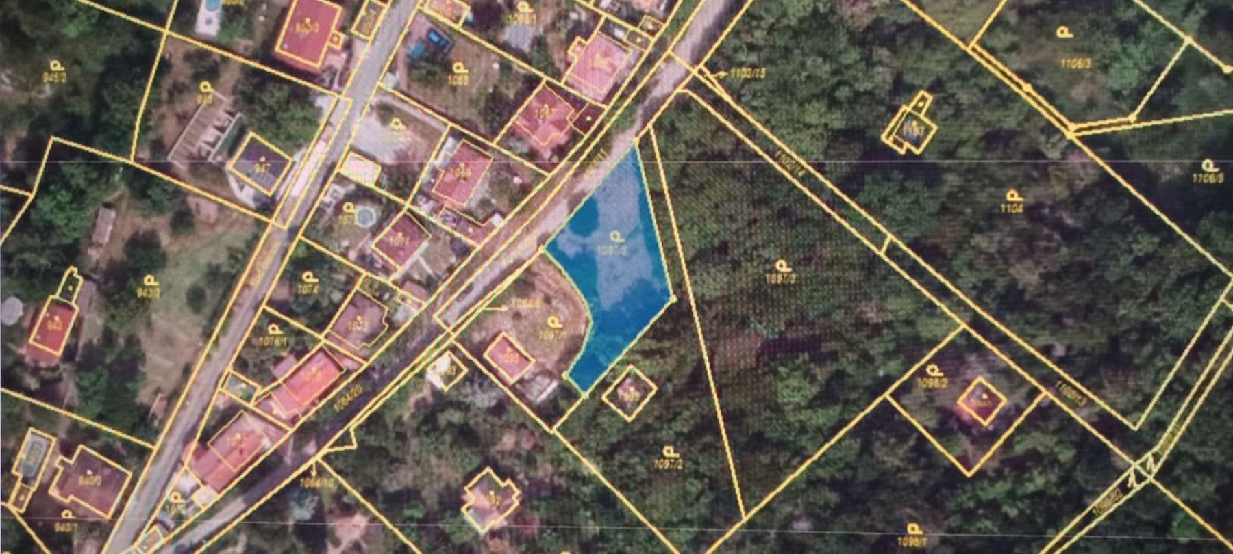 plot for sale, 621 m², Všenory, Středočeský Region plot for sale, 621 m², Všenory, Středočeský Region