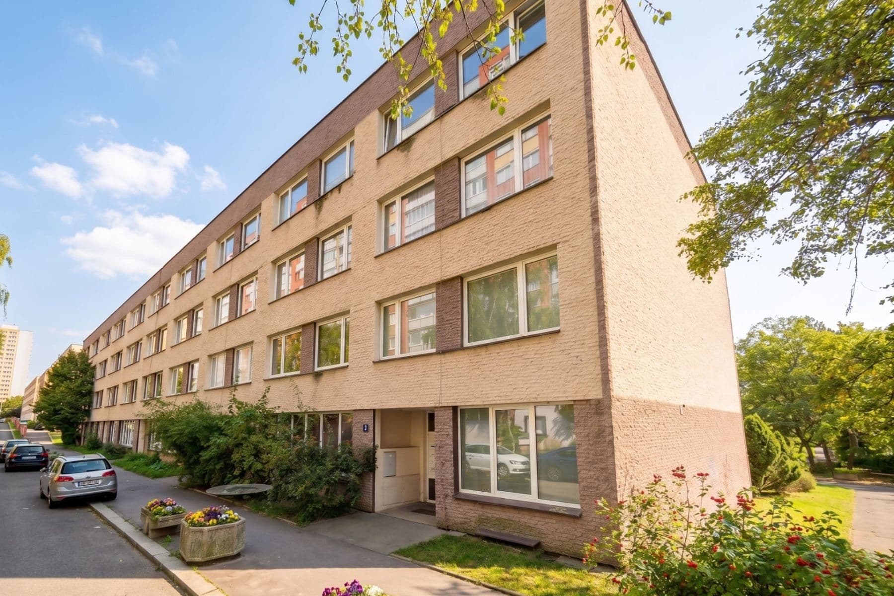 3 bedroom with open-plan kitchen flat for sale, 76 m², Poznaňská, Prague, Prague 3 bedroom with open-plan kitchen flat for sale, 76 m², Poznaňská, Prague, Prague