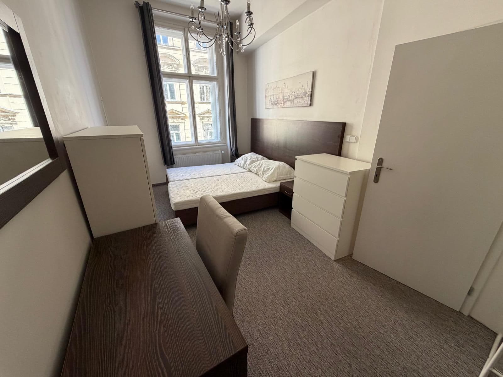 1 bedroom with open-plan kitchen flat to rent, 49 m², Sokolská, Prague, Prague 1 bedroom with open-plan kitchen flat to rent, 49 m², Sokolská, Prague, Prague