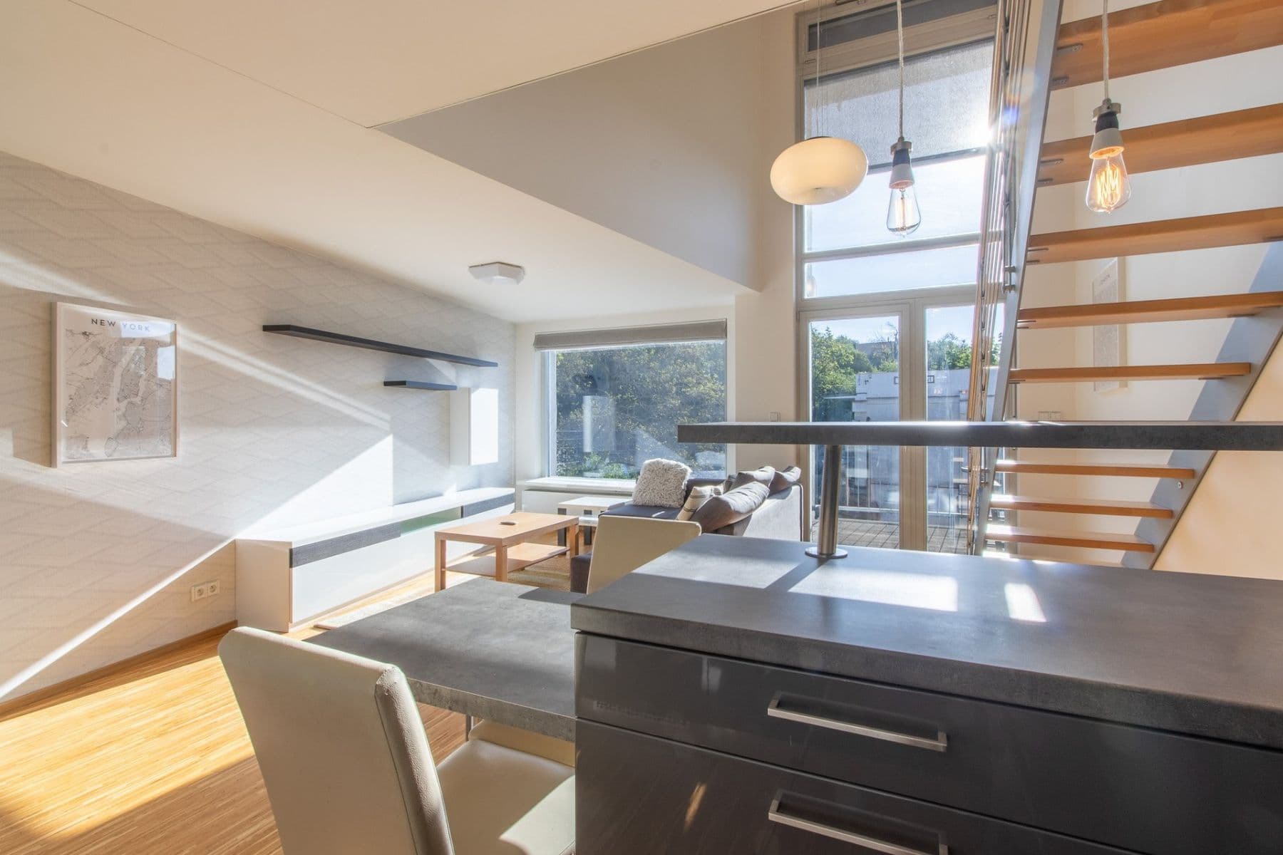 1 bedroom with open-plan kitchen flat to rent, 48 m², U libeňského pivovaru, Prague, Prague 1 bedroom with open-plan kitchen flat to rent, 48 m², U libeňského pivovaru, Prague, Prague