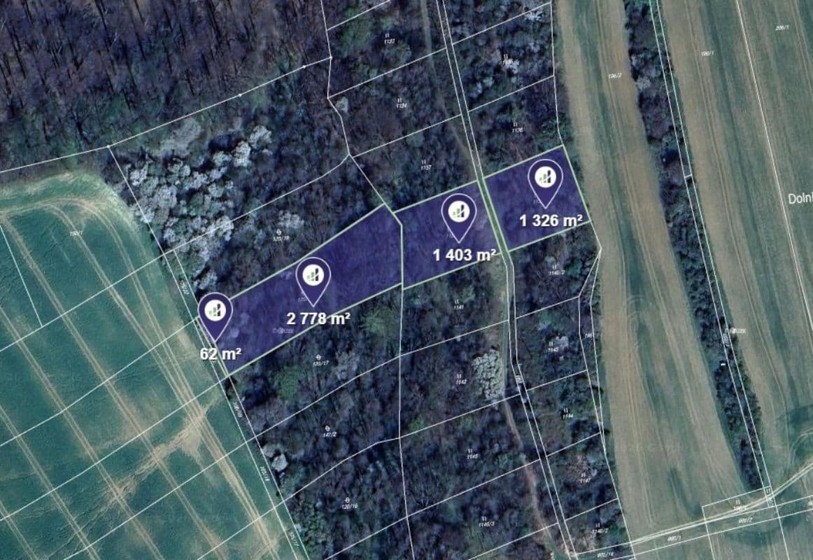 plot for sale, 7,710 m², Nová Dědina, Zlínský Region plot for sale, 7,710 m², Nová Dědina, Zlínský Region