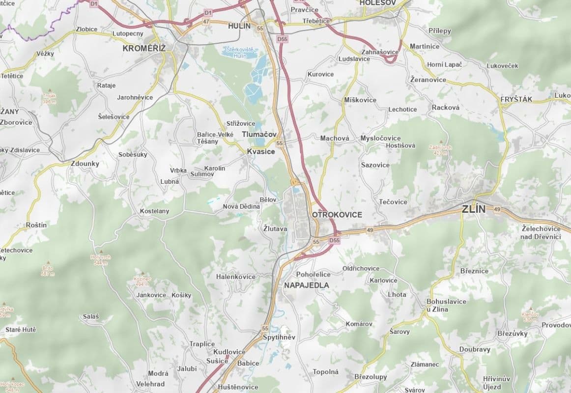 plot for sale, 7,710 m², Nová Dědina, Zlínský Region plot for sale, 7,710 m², Nová Dědina, Zlínský Region