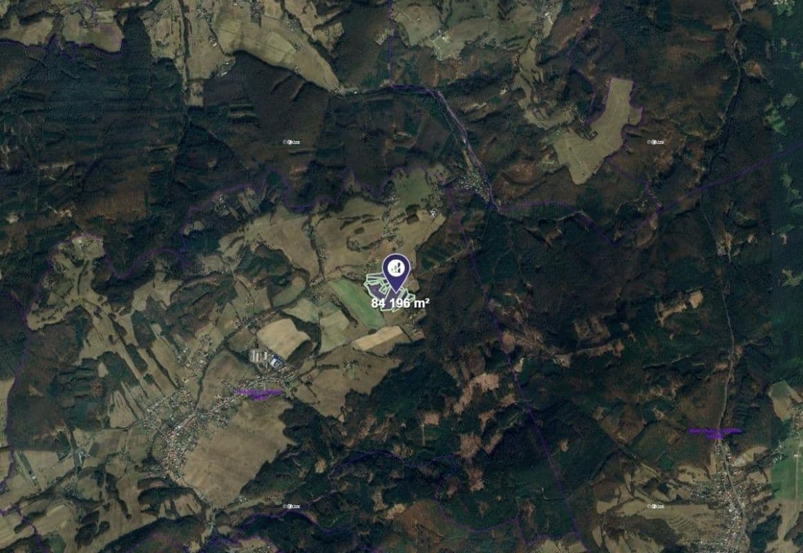 plot for sale, 74,531 m², Provodov, Zlínský Region plot for sale, 74,531 m², Provodov, Zlínský Region