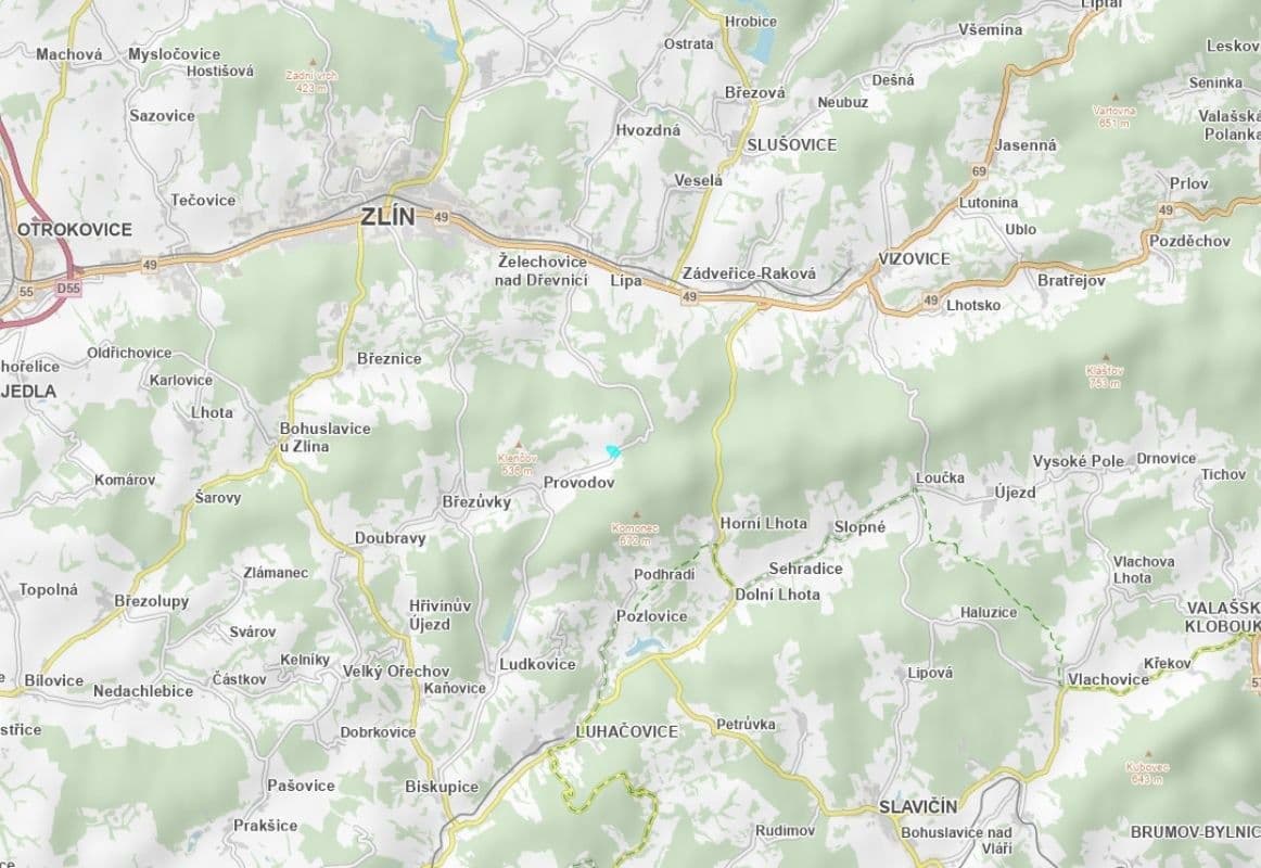 plot for sale, 74,531 m², Provodov, Zlínský Region plot for sale, 74,531 m², Provodov, Zlínský Region