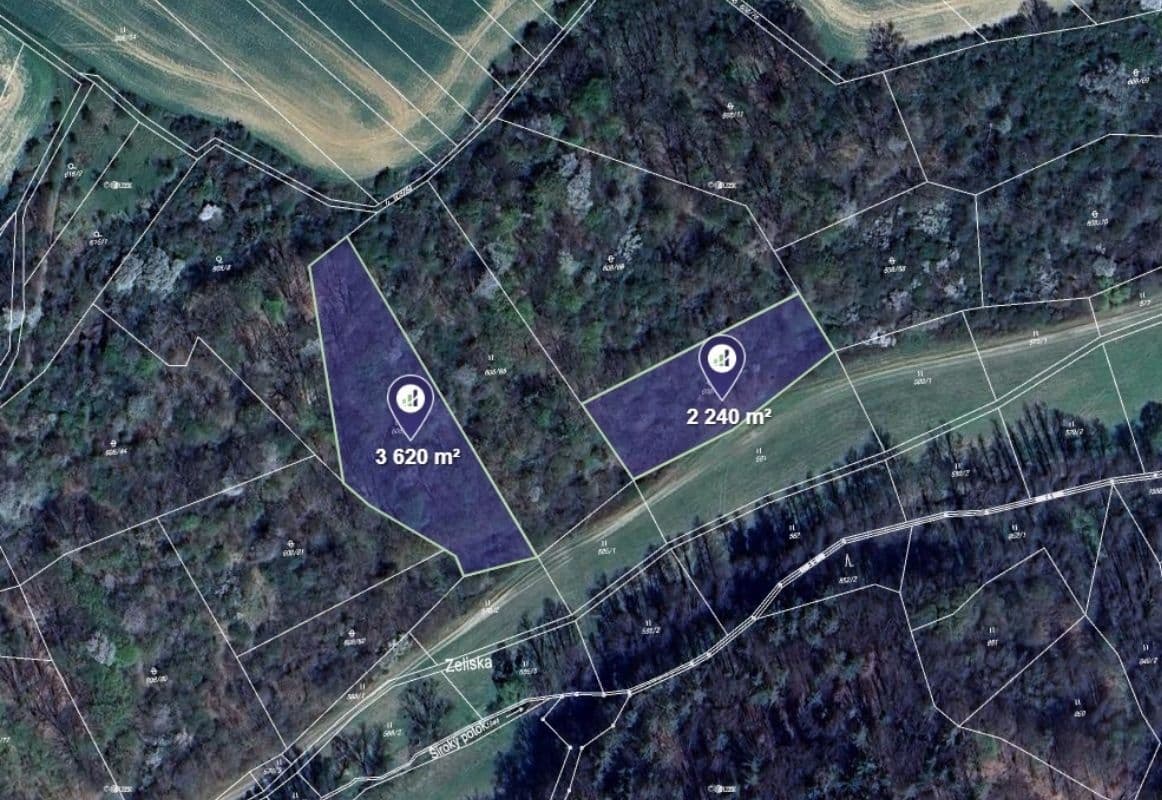 plot for sale, 5,860 m², Nová Dědina, Zlínský Region plot for sale, 5,860 m², Nová Dědina, Zlínský Region