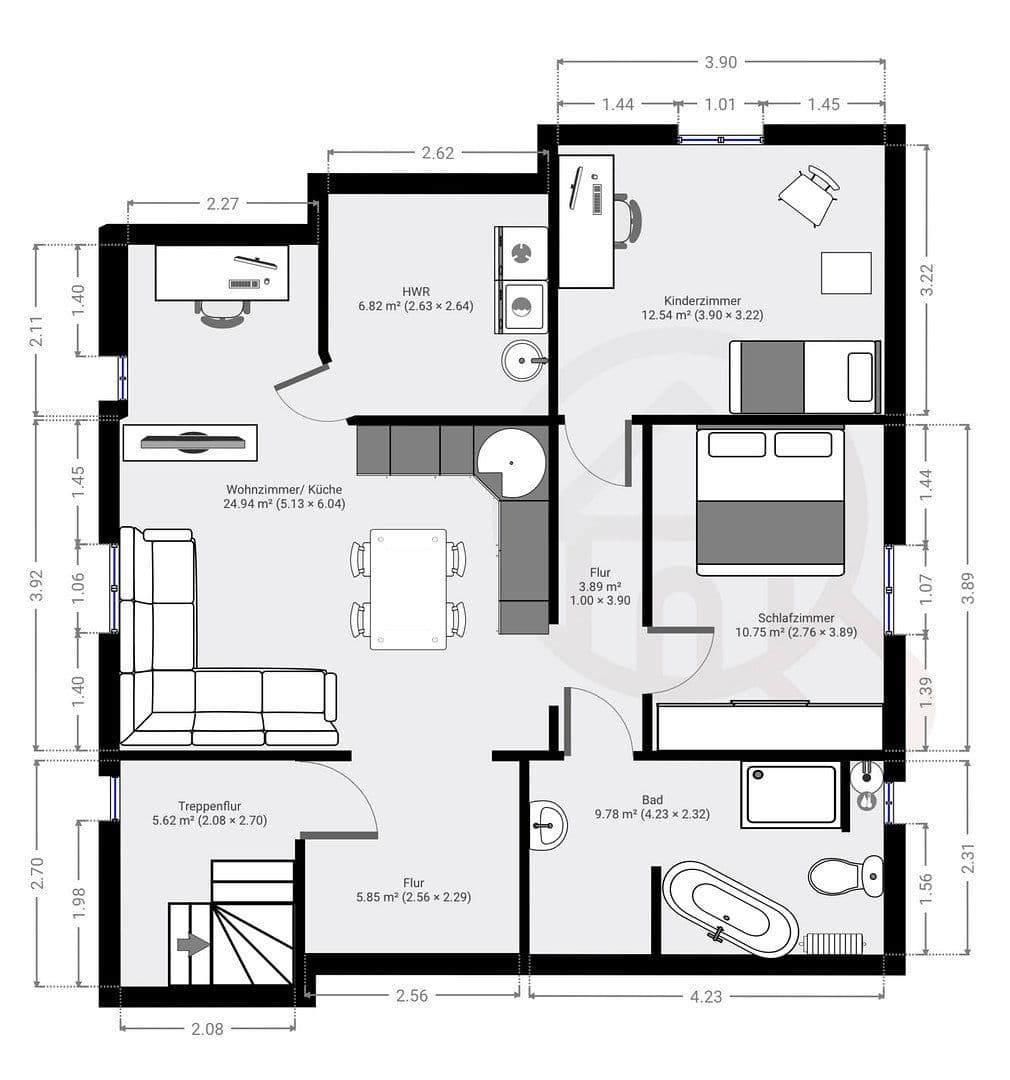 3 bedroom flat for sale, 66 m², Ludwigsluster Straße 24, Neustadt-Glewe, Mecklenburg-Vorpommern 3 bedroom flat for sale, 66 m², Ludwigsluster Straße 24, Neustadt-Glewe, Mecklenburg-Vorpommern