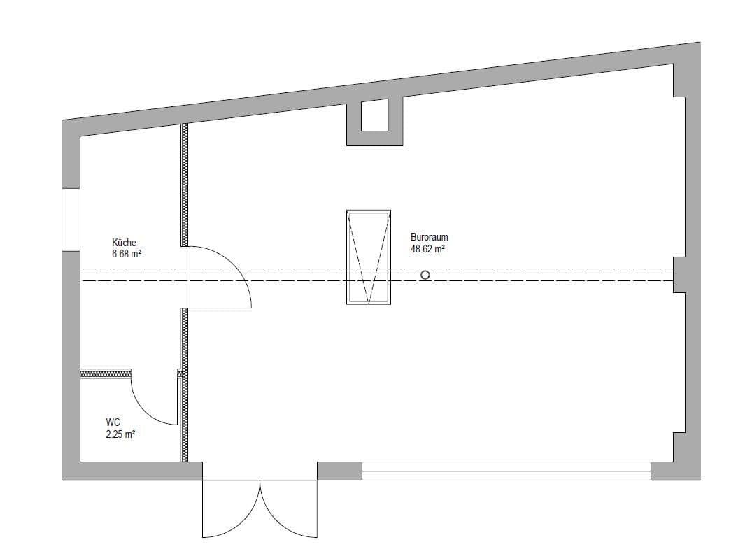 office to rent, 56 m², Augsburg, Bavaria office to rent, 56 m², Augsburg, Bavaria