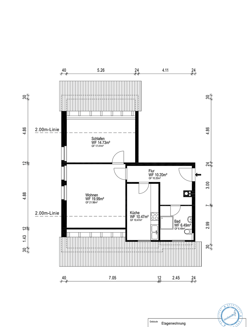 2 bedroom flat for sale, 63 m², Bremerhaven, Bremen 2 bedroom flat for sale, 63 m², Bremerhaven, Bremen