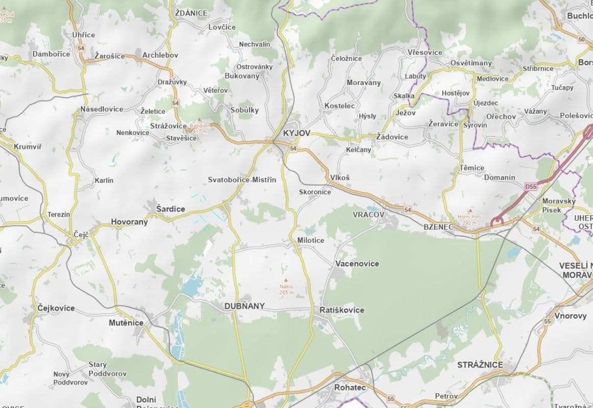 plot for sale, 26,429 m², Svatobořice-Mistřín, Jihomoravský Region plot for sale, 26,429 m², Svatobořice-Mistřín, Jihomoravský Region