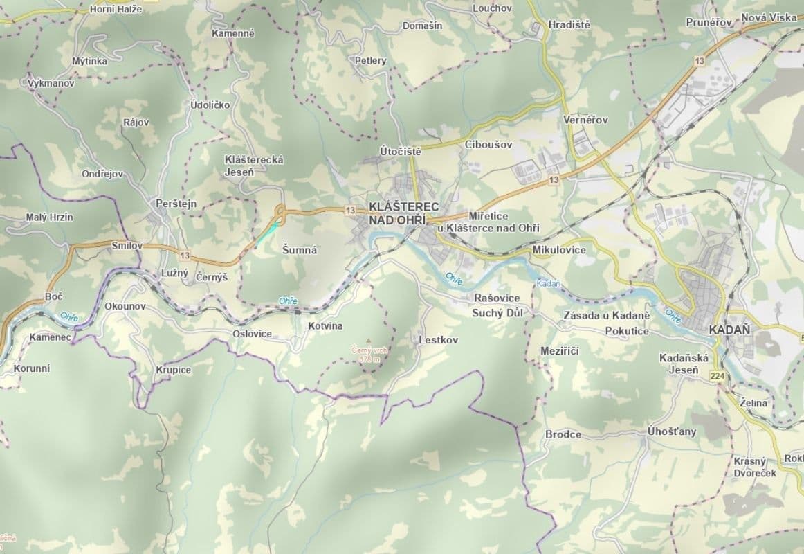 plot for sale, 27,592 m², Klášterec nad Ohří, Ústecký Region plot for sale, 27,592 m², Klášterec nad Ohří, Ústecký Region