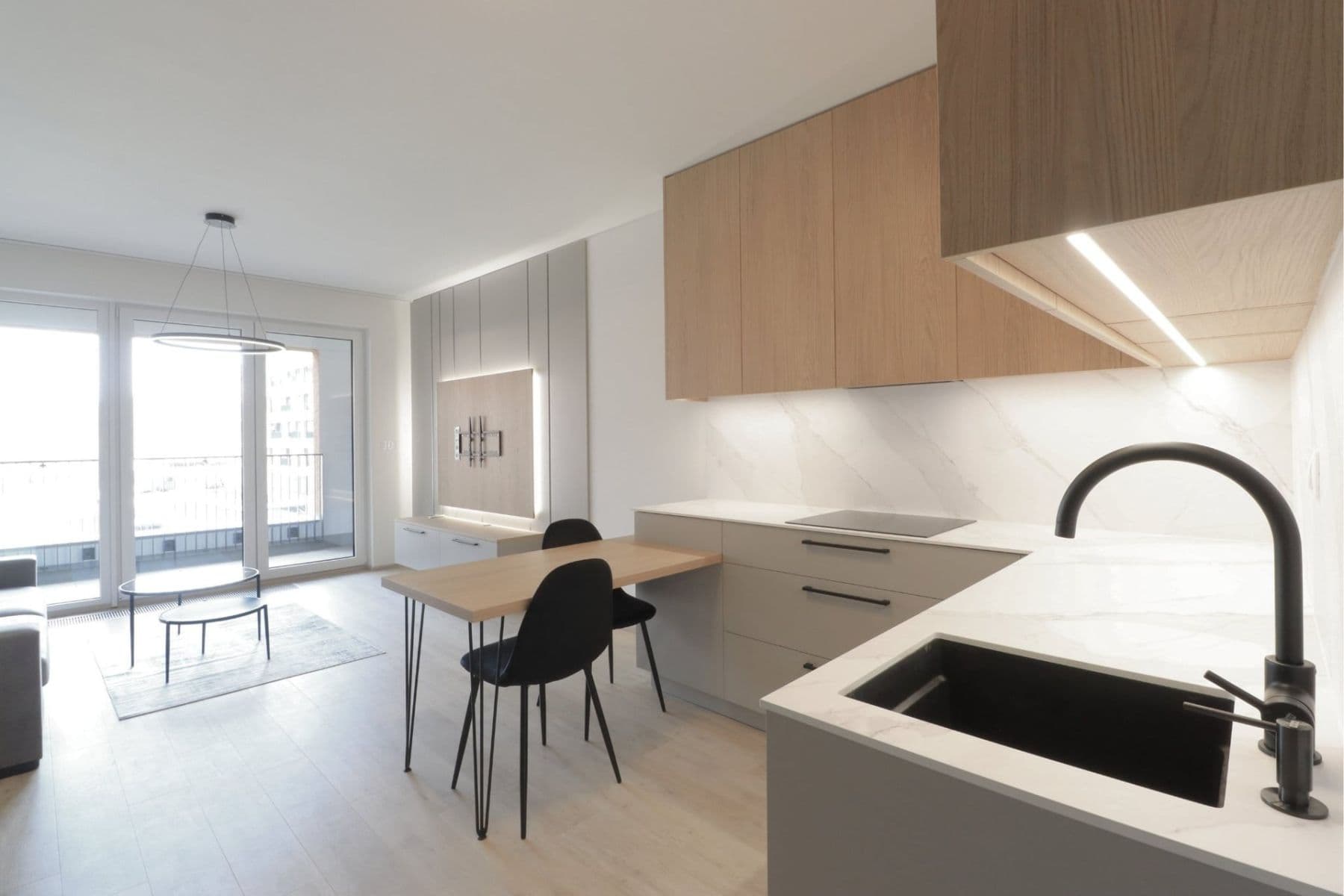 Studio flat to rent, 39 m², Poděbradská, Prague, Prague Studio flat to rent, 39 m², Poděbradská, Prague, Prague