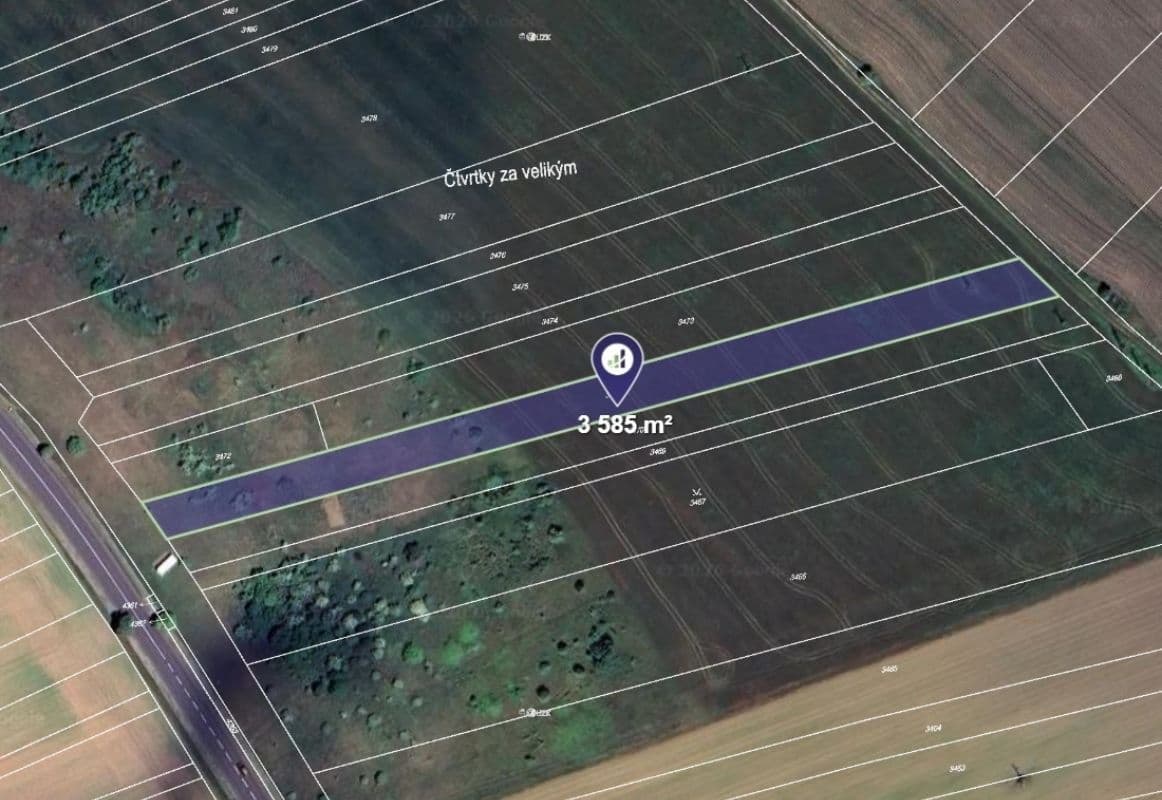 plot for sale, 3,585 m², Břeclav, Jihomoravský Region plot for sale, 3,585 m², Břeclav, Jihomoravský Region