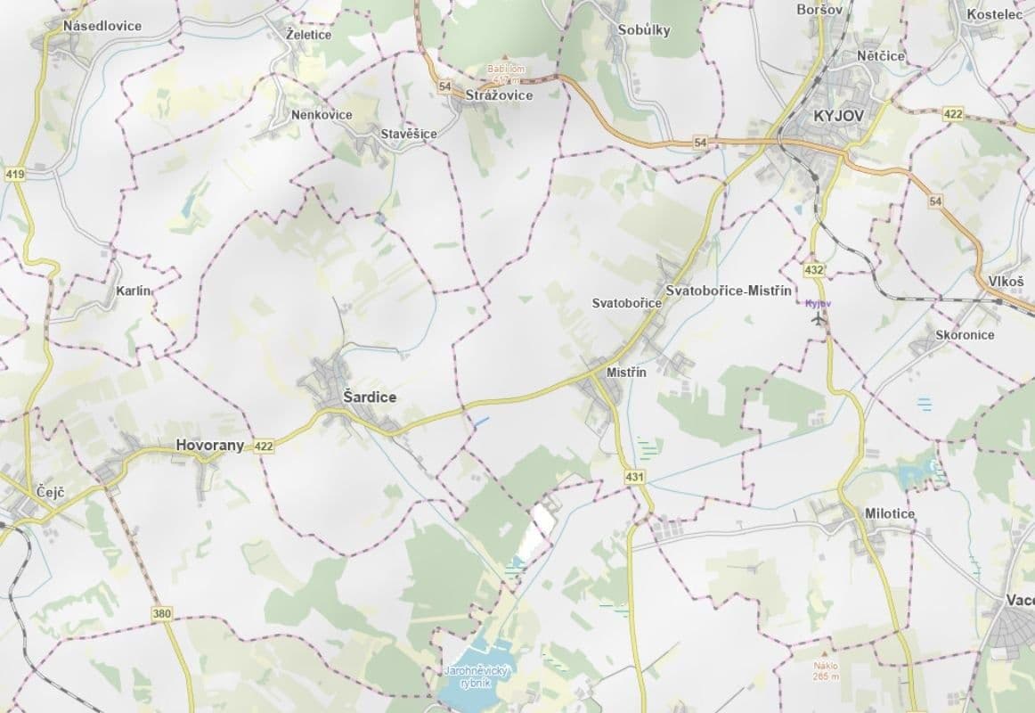 plot for sale, 2,807 m², Svatobořice-Mistřín, Jihomoravský Region plot for sale, 2,807 m², Svatobořice-Mistřín, Jihomoravský Region