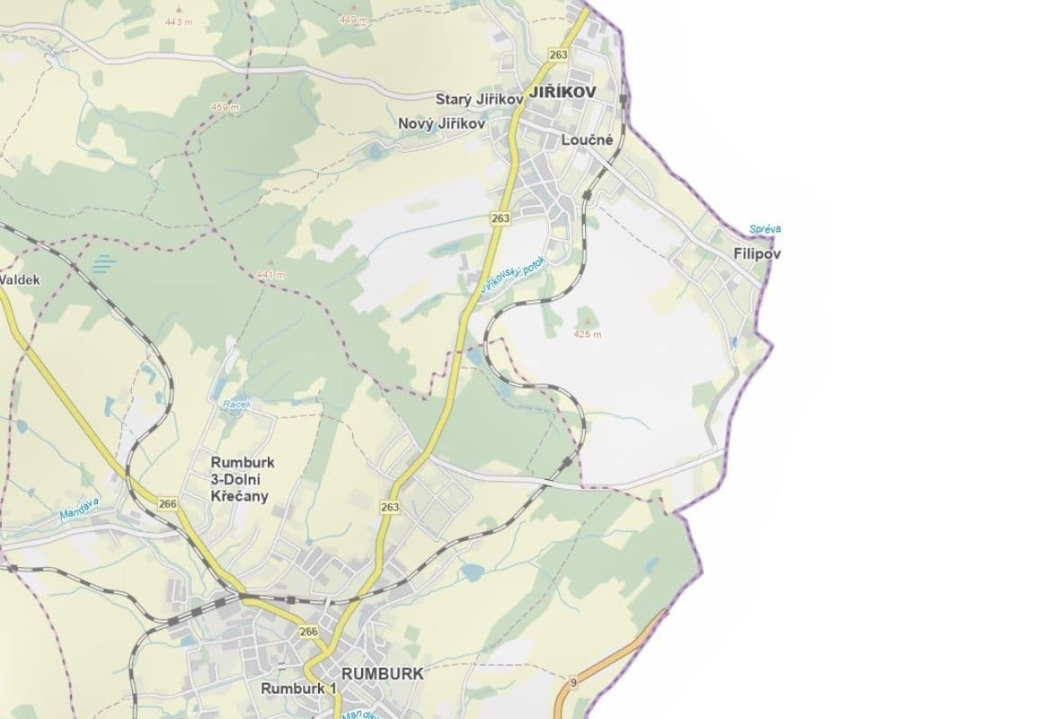 plot for sale, 1,431 m², Jiříkov, Ústecký Region plot for sale, 1,431 m², Jiříkov, Ústecký Region