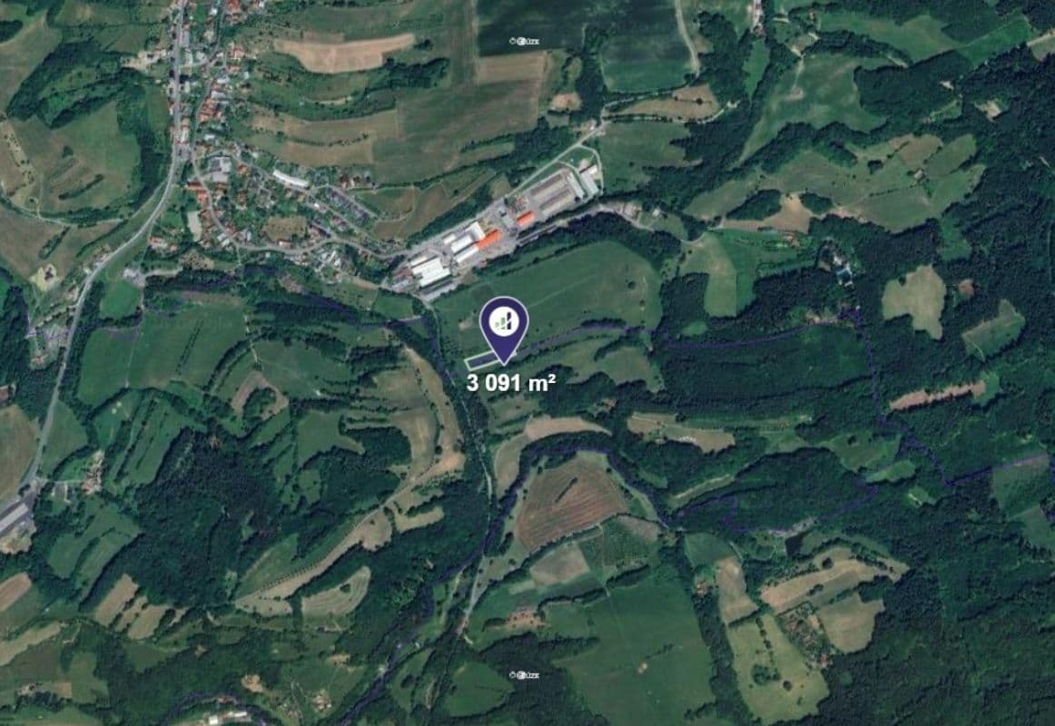 plot for sale, 3,091 m², Jasenná, Zlínský Region plot for sale, 3,091 m², Jasenná, Zlínský Region