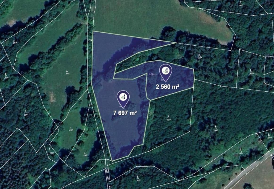 plot for sale, 10,257 m², Lutonina, Zlínský Region plot for sale, 10,257 m², Lutonina, Zlínský Region