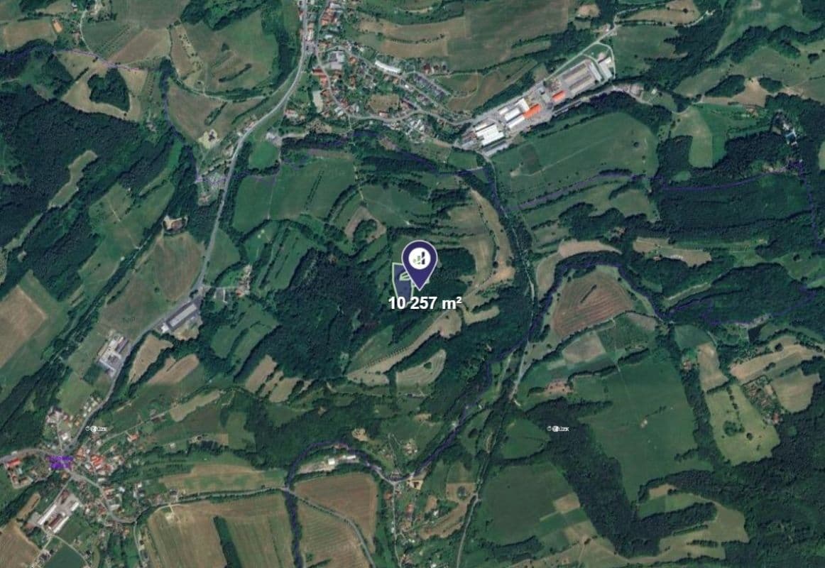 plot for sale, 10,257 m², Lutonina, Zlínský Region plot for sale, 10,257 m², Lutonina, Zlínský Region