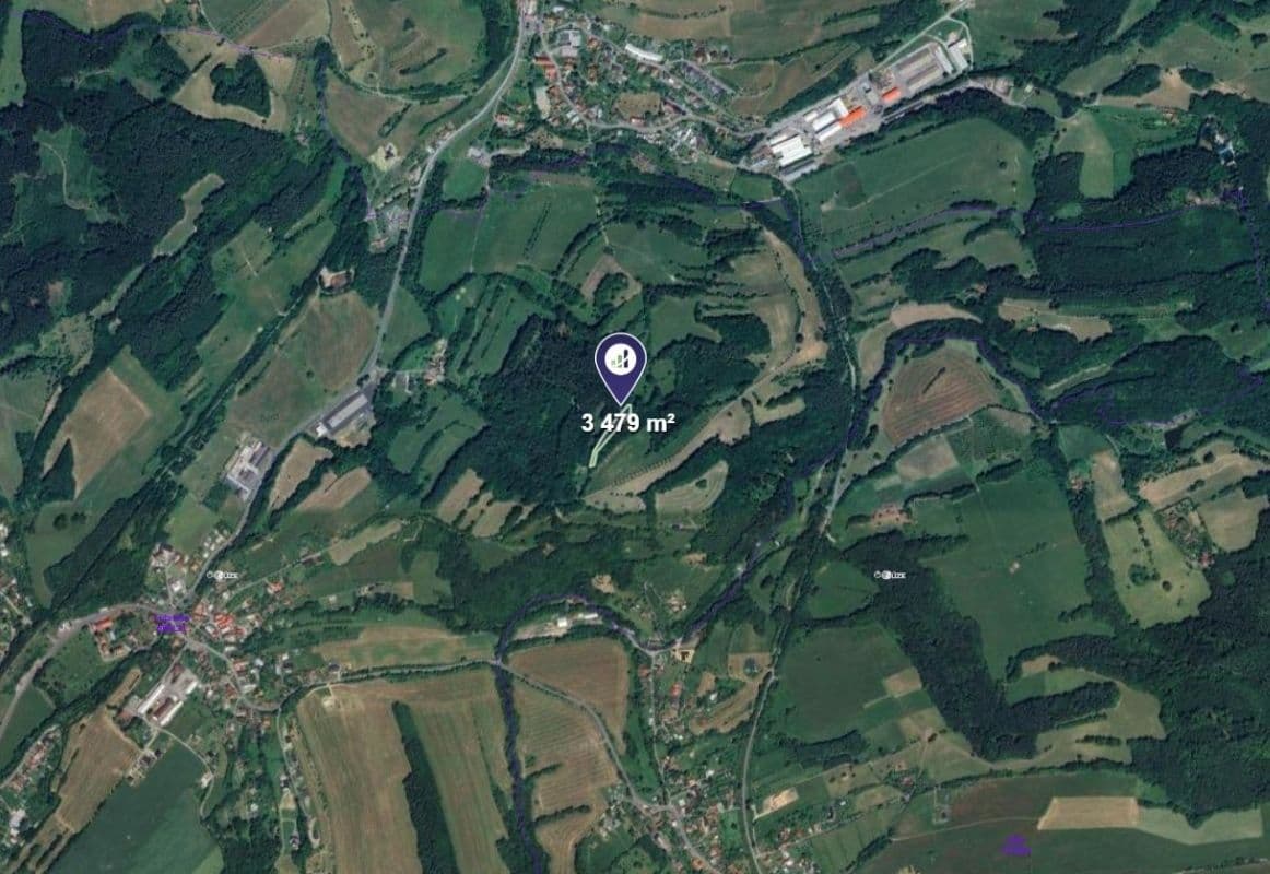 plot for sale, 3,479 m², Lutonina, Zlínský Region plot for sale, 3,479 m², Lutonina, Zlínský Region