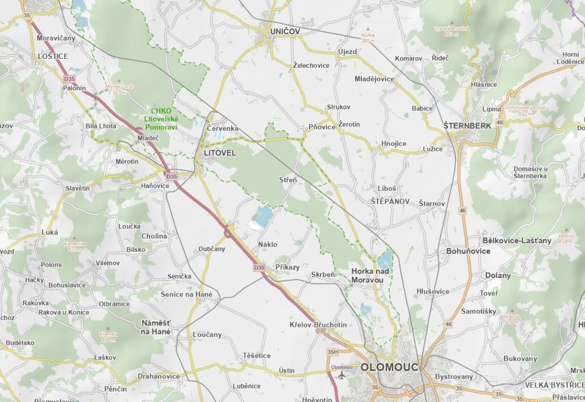 plot for sale, 22,723 m², Červenka, Olomoucký Region plot for sale, 22,723 m², Červenka, Olomoucký Region