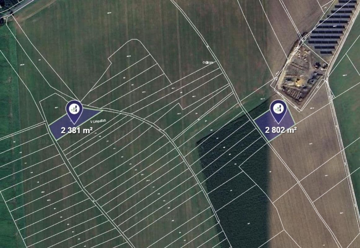 plot for sale, 11,820 m², Vraclav, Pardubický Region plot for sale, 11,820 m², Vraclav, Pardubický Region