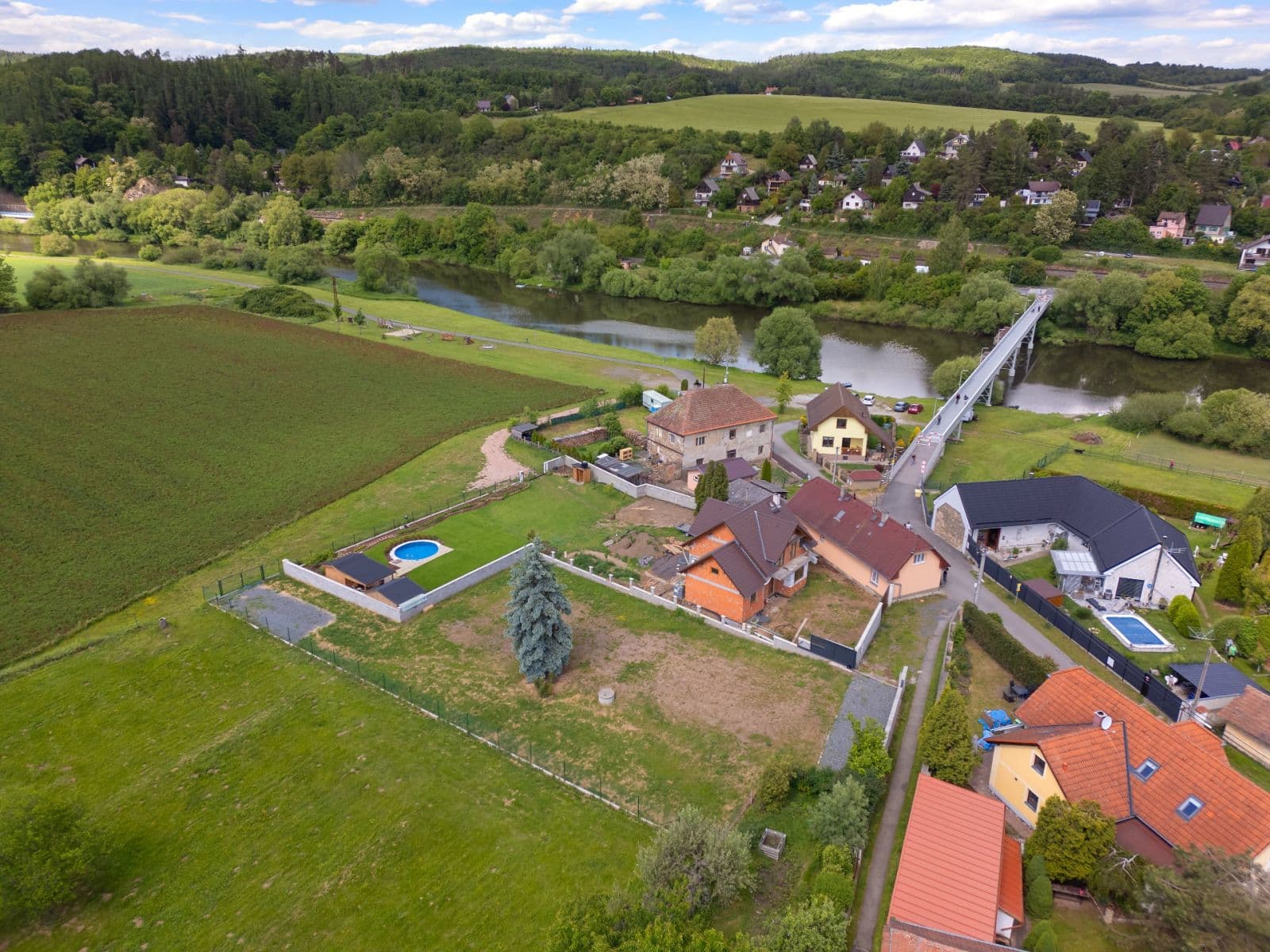 plot for sale, 1,046 m², Nižbor, Středočeský Region plot for sale, 1,046 m², Nižbor, Středočeský Region