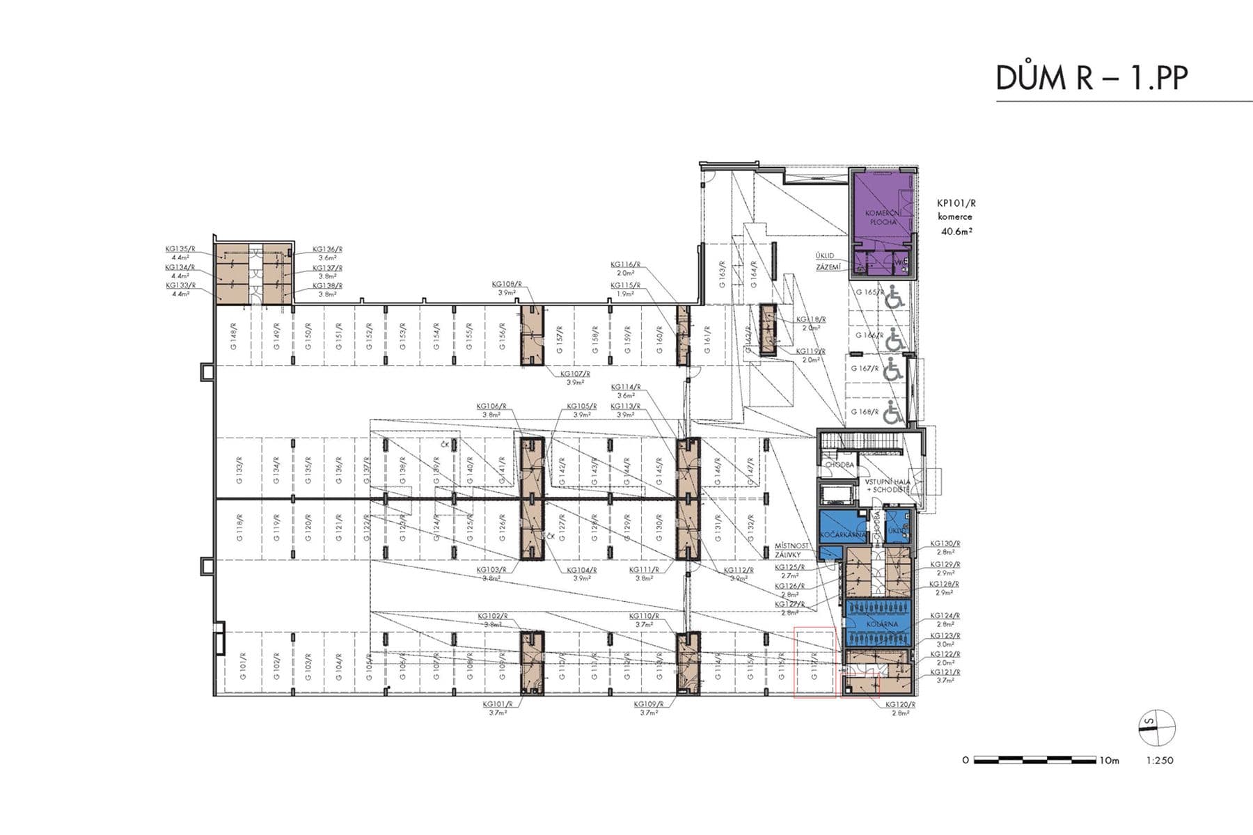 1 bedroom with open-plan kitchen flat for sale, 30 m², Pod Harfou, Prague, Prague 1 bedroom with open-plan kitchen flat for sale, 30 m², Pod Harfou, Prague, Prague