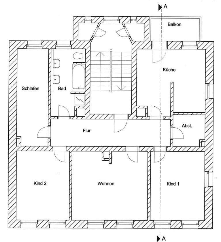 4 bedroom flat to rent, 106 m², Stötteritzer Landstraße 30, Leipzig, Saxony 4 bedroom flat to rent, 106 m², Stötteritzer Landstraße 30, Leipzig, Saxony