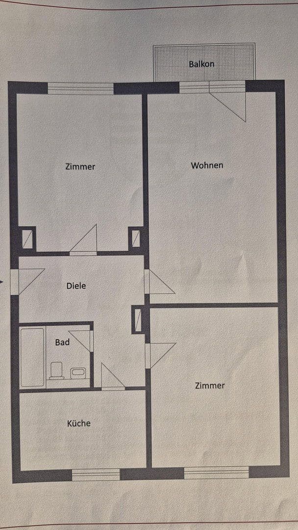 3 bedroom flat to rent, 76 m², Merseburg, Saxony-Anhalt 3 bedroom flat to rent, 76 m², Merseburg, Saxony-Anhalt