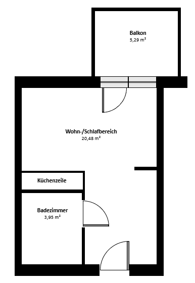 1 bedroom flat to rent, 30 m², Krankenhausstraße, Nabburg, Bavaria 1 bedroom flat to rent, 30 m², Krankenhausstraße, Nabburg, Bavaria