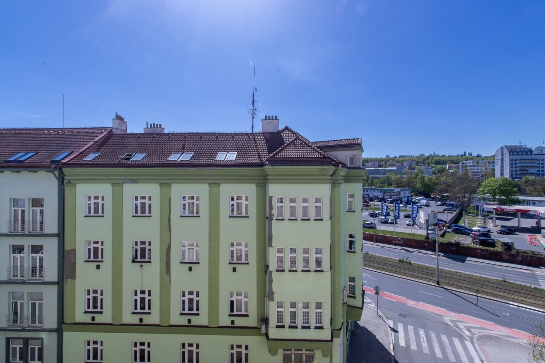 1 bedroom with open-plan kitchen flat to rent, 42 m², Drahobejlova, Prague, Prague 1 bedroom with open-plan kitchen flat to rent, 42 m², Drahobejlova, Prague, Prague