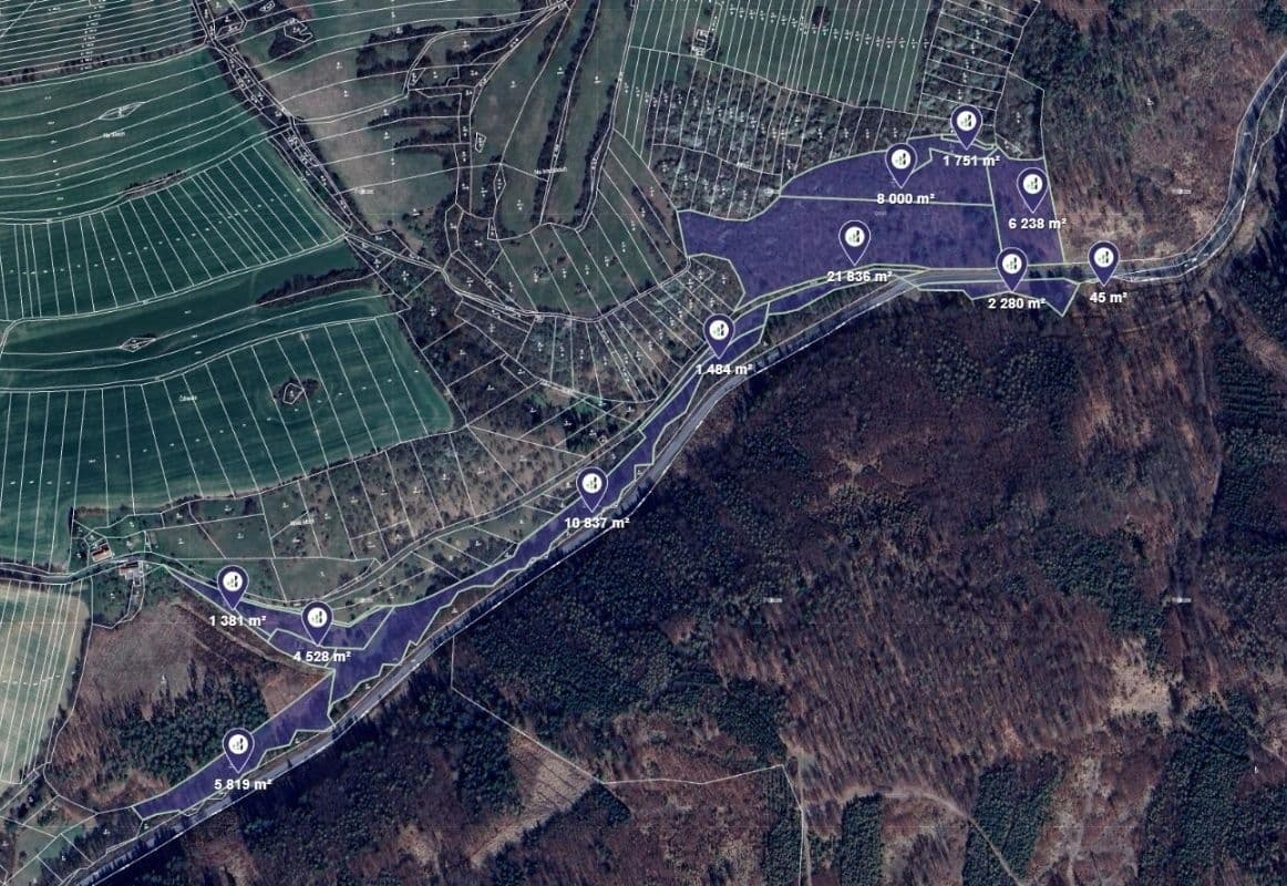 plot for sale, 7,994 m², Stínava, Olomoucký Region plot for sale, 7,994 m², Stínava, Olomoucký Region