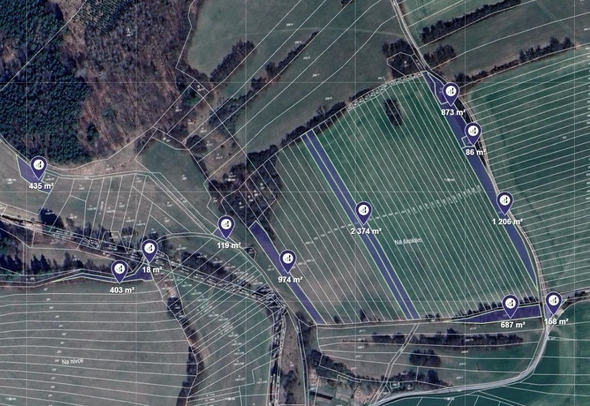 plot for sale, 7,994 m², Stínava, Olomoucký Region plot for sale, 7,994 m², Stínava, Olomoucký Region