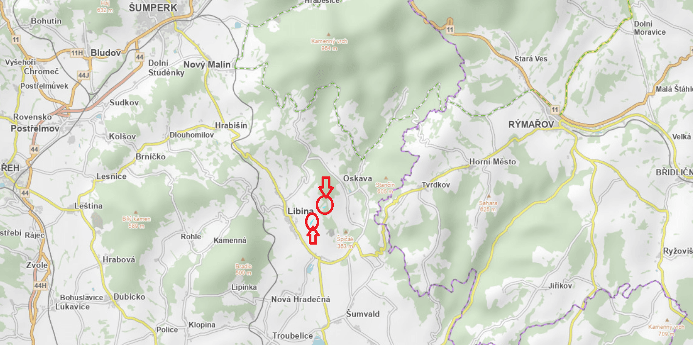 plot for sale, 899 m², Libina, Olomoucký Region plot for sale, 899 m², Libina, Olomoucký Region