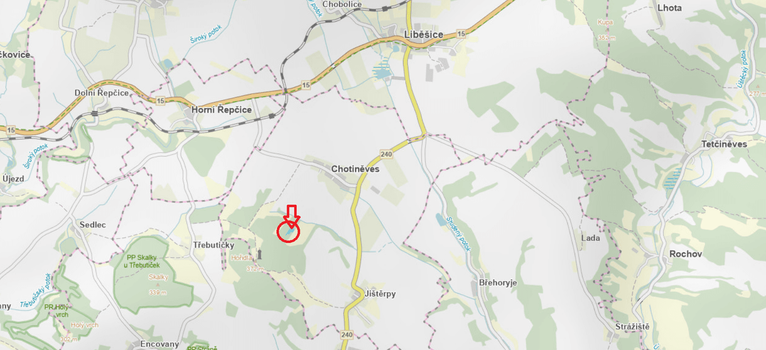 plot for sale, 3,854 m², Chotiněves, Ústecký Region plot for sale, 3,854 m², Chotiněves, Ústecký Region