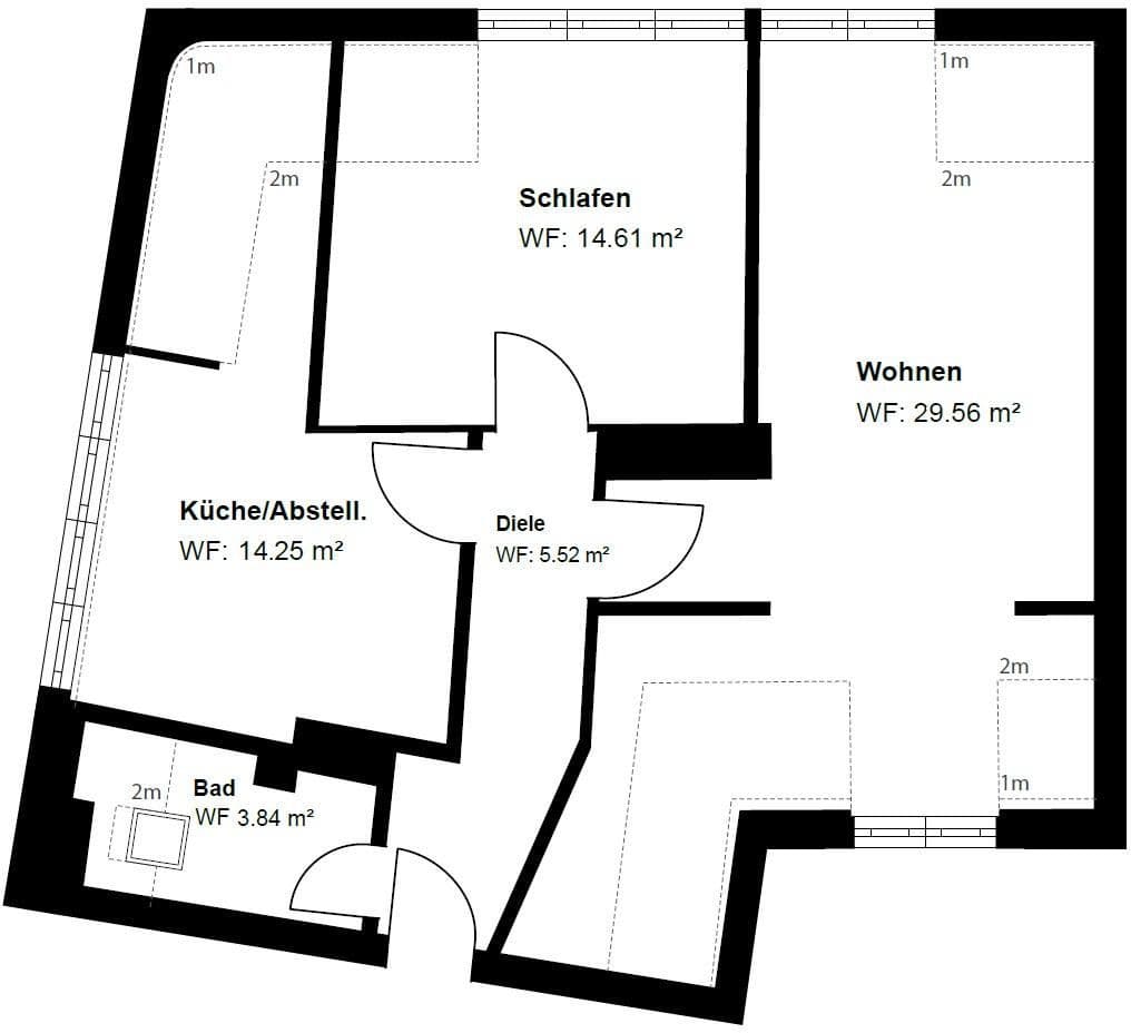 1 bedroom with open-plan kitchen flat to rent, 67 m², Adolf-Flecken Str., Neuss, North Rhine-Westphalia 1 bedroom with open-plan kitchen flat to rent, 67 m², Adolf-Flecken Str., Neuss, North Rhine-Westphalia