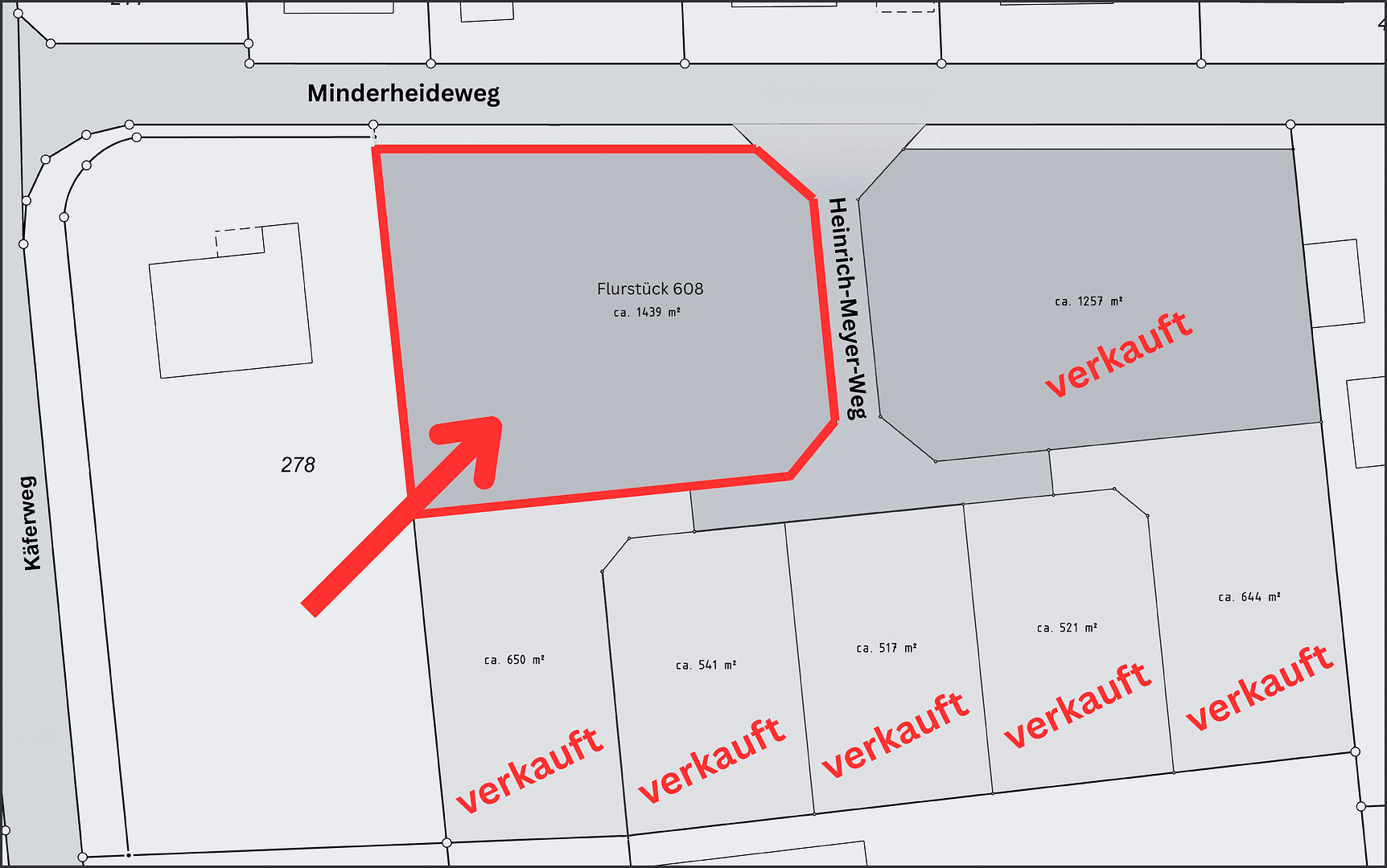 plot for sale, 1,439 m², Heinrich-Meyer-Weg, Minden, North Rhine-Westphalia plot for sale, 1,439 m², Heinrich-Meyer-Weg, Minden, North Rhine-Westphalia