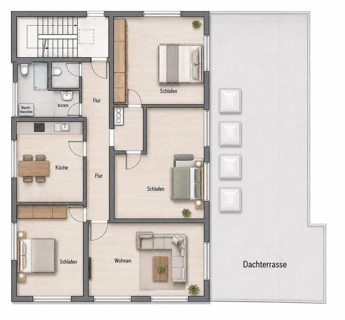4 bedroom flat to rent, 138 m², Kappel-Grafenhausen, Baden-Württemberg 4 bedroom flat to rent, 138 m², Kappel-Grafenhausen, Baden-Württemberg